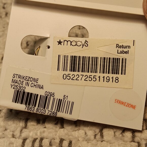 Charter Club faceted beads dainty dangle earrings NWT - Picture 3 of 6